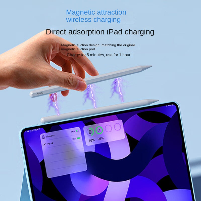 Apple Pencil Capacitive Pen Third Generation Suitable for Tablet Touchpen Apple iPad Magnetic Charging Handwriting Pen
