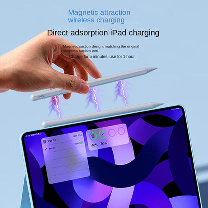 Apple Pencil Capacitive Pen Third Generation Suitable for Tablet Touchpen Apple iPad Magnetic Charging Handwriting Pen