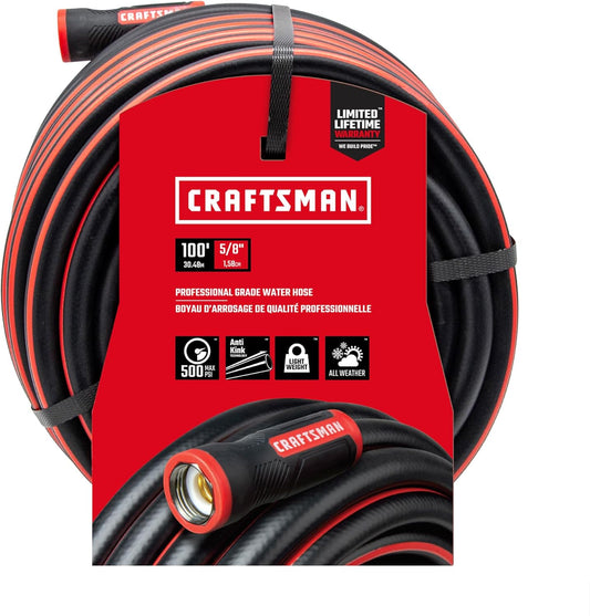 CRAFTSMAN® 100 FT. Heavy-Duty Professional Grade Garden Hose CMXMHBB16515
