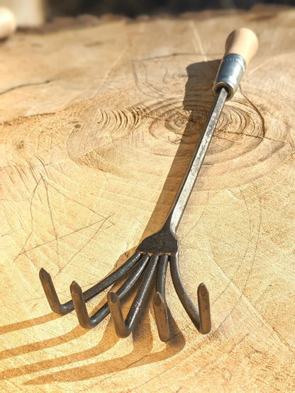 Crow's Foot Garden Tool, Hand Forged "The Claw"