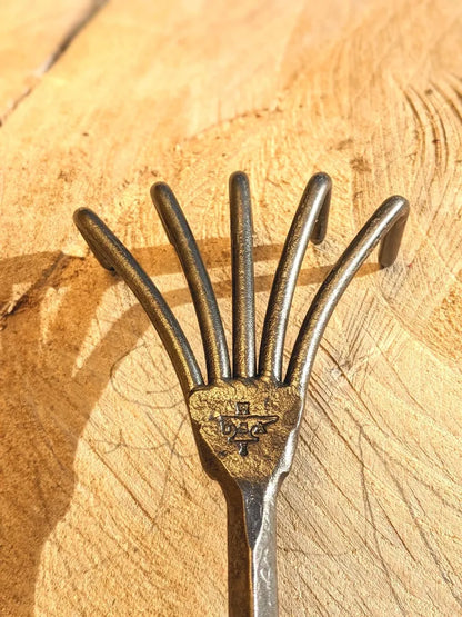 Crow's Foot Garden Tool, Hand Forged "The Claw"
