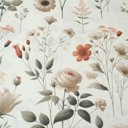 DaDalogy Enchanted Meadow Floral Microfiber Sheet Set