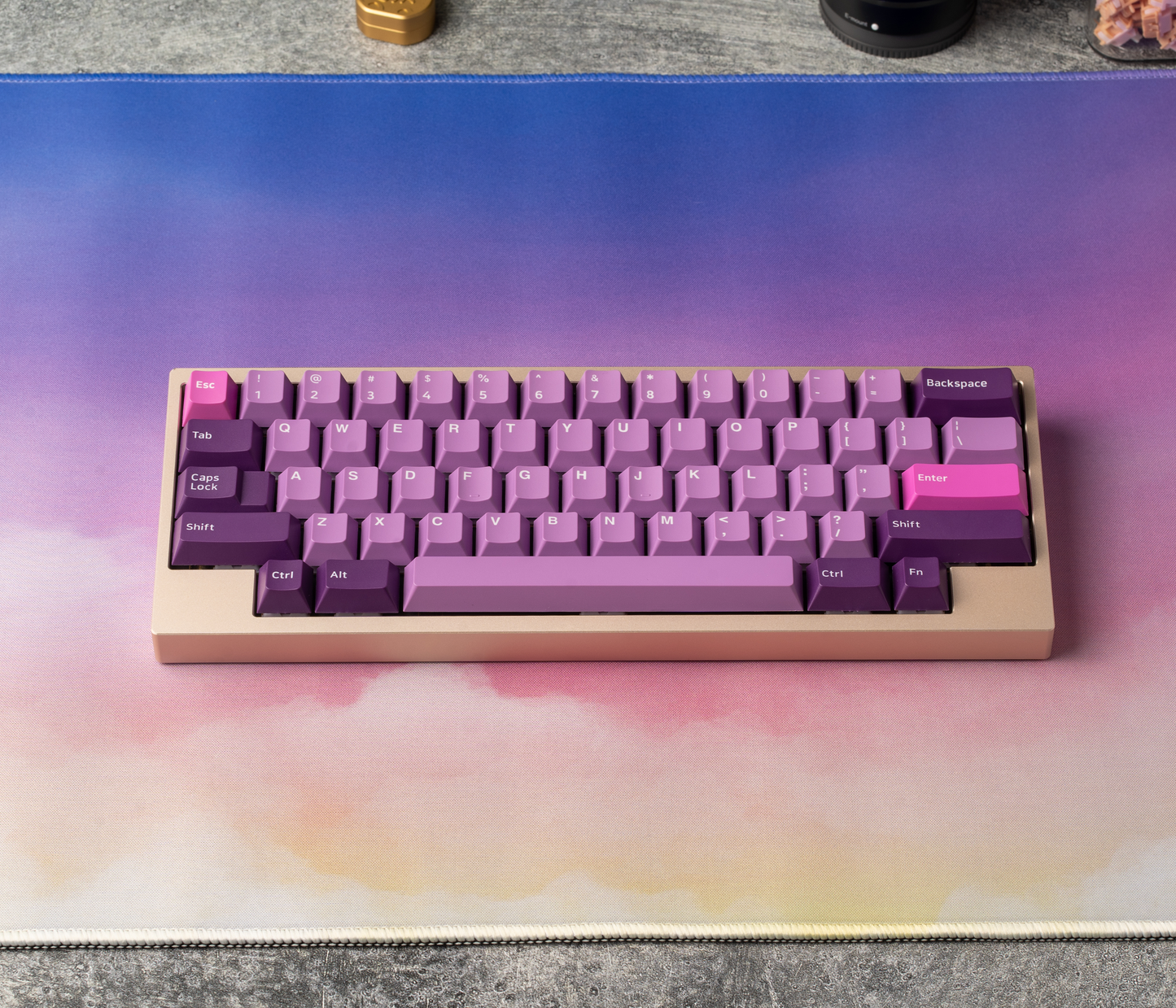 Pastel Clouds Desk Mat V2