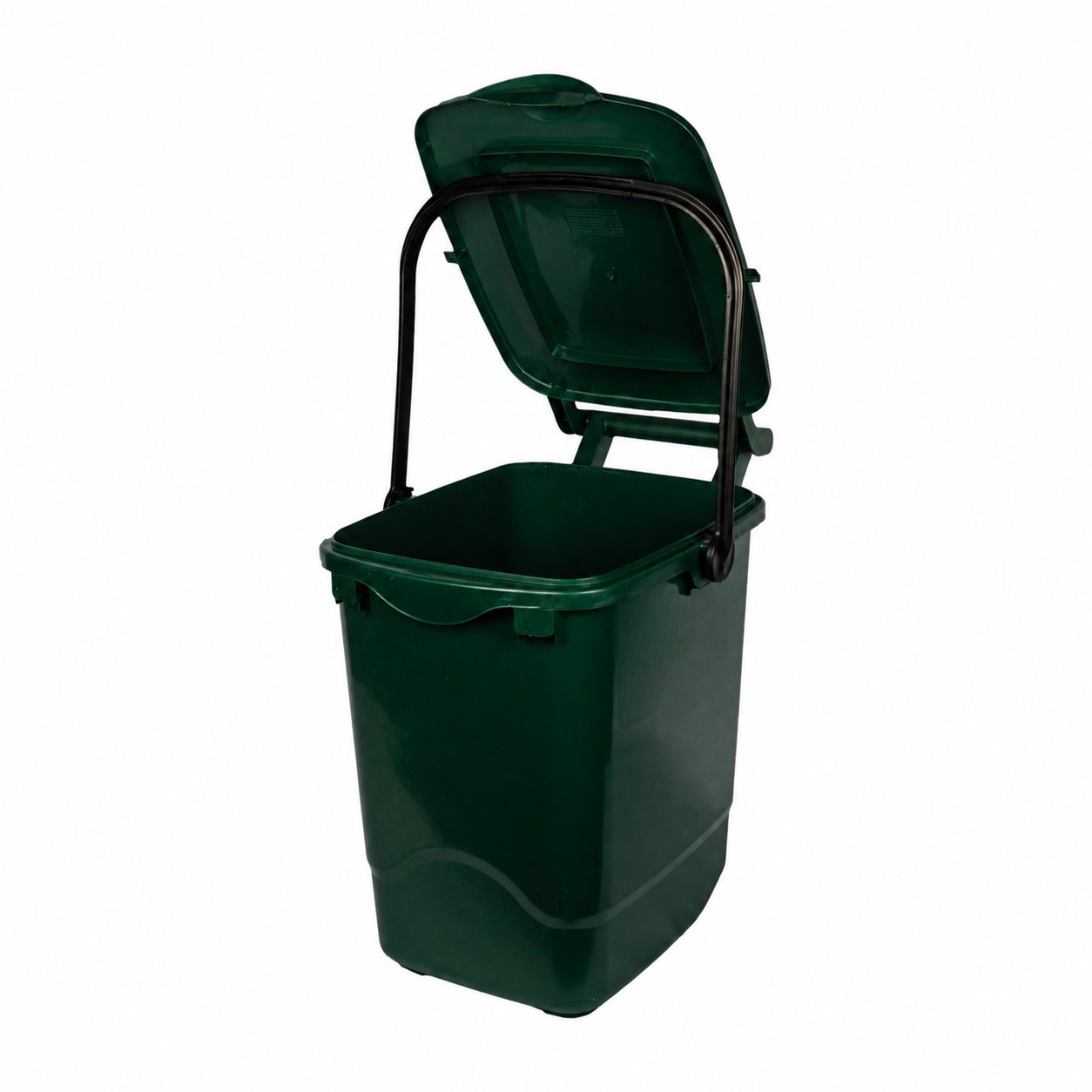 EcoSafe EcoCaddy 6-Gallon Compost Bin, Eco-Friendly Kitchen Trash, Food Waste Under Counter Bin (QTY 1), SKU ECGRN