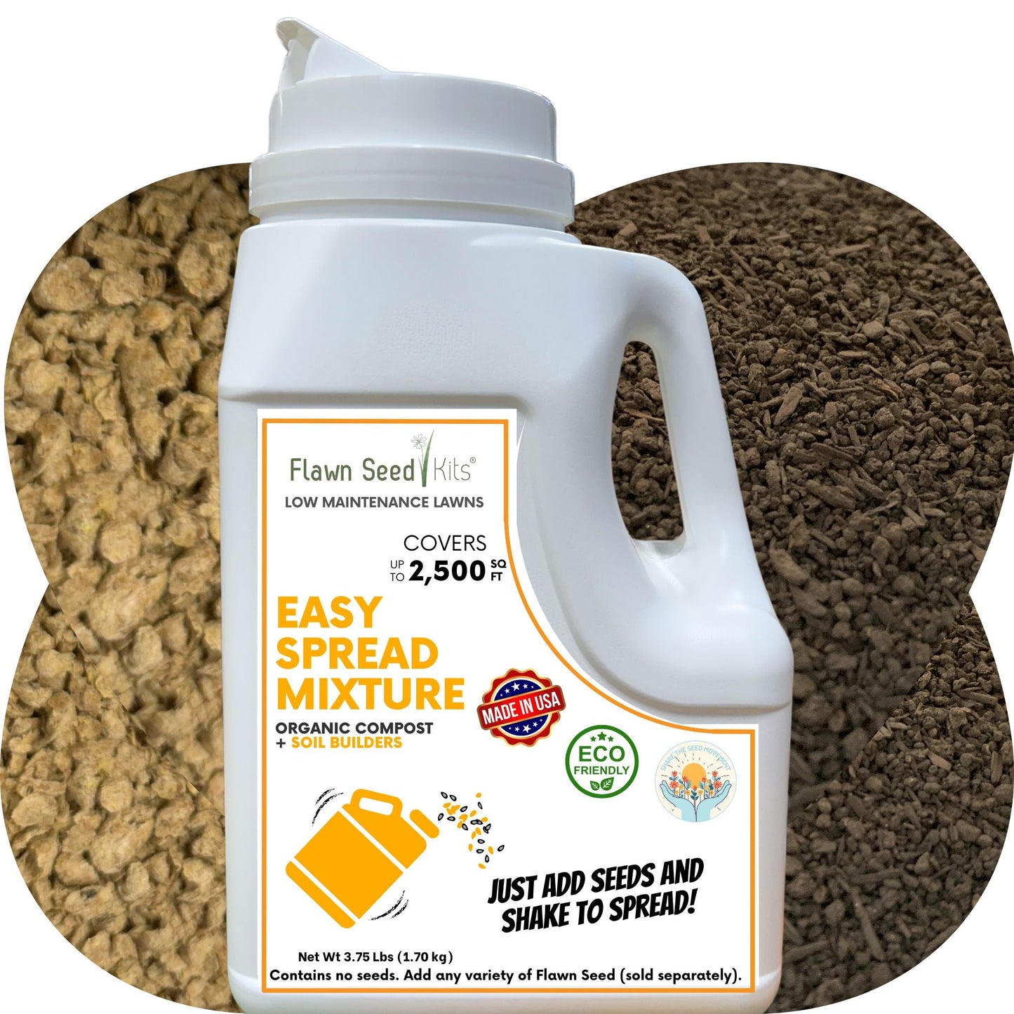 Easy Seed Spreading Mix (Contains No Seeds)