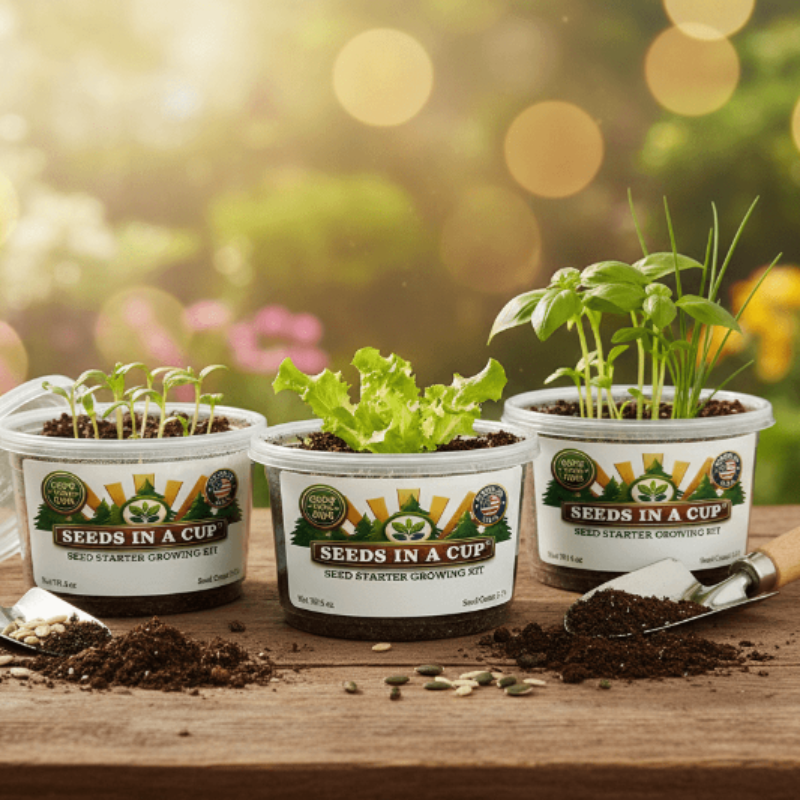 Urban Apartment Balcony Herb Garden Set