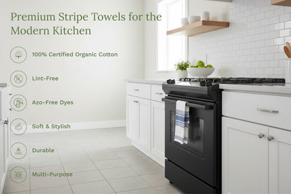 Striped Kitchen Towels