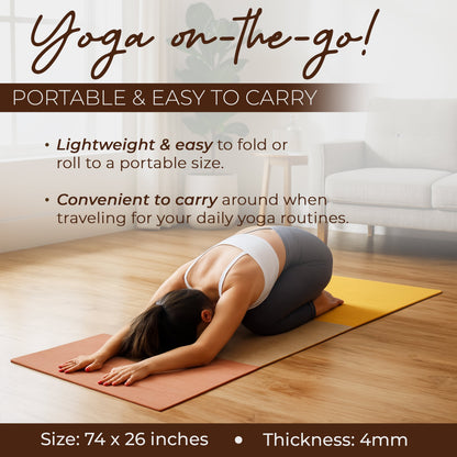 Organic & Eco-Friendly Cotton Yoga Mat