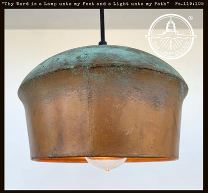 Copper Handcrafted Rustic Farmhouse Wall Sconce Light