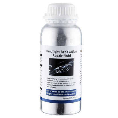 800ML Car Headlight Polishing Liquid Polymer Car Headlamp Renovation Restoration Cleaning Agent  Auto Repair Products