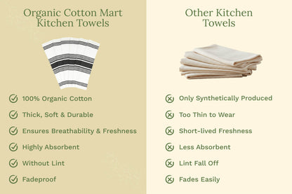 Striped Kitchen Towels