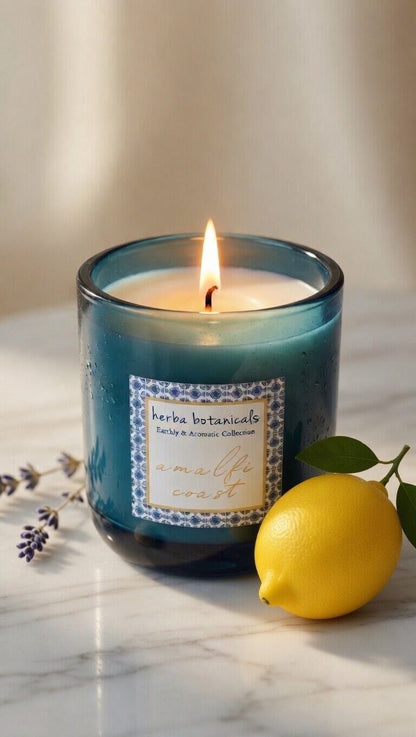 coconut plant-based wax candle