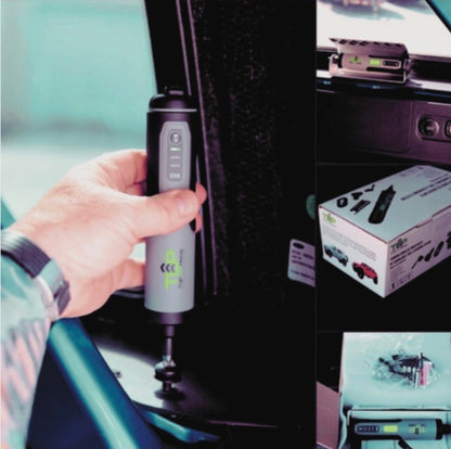 Turn Pro - Cordless Driver Re-chargeable Tool with Bits and Station for Hardtop Bolts