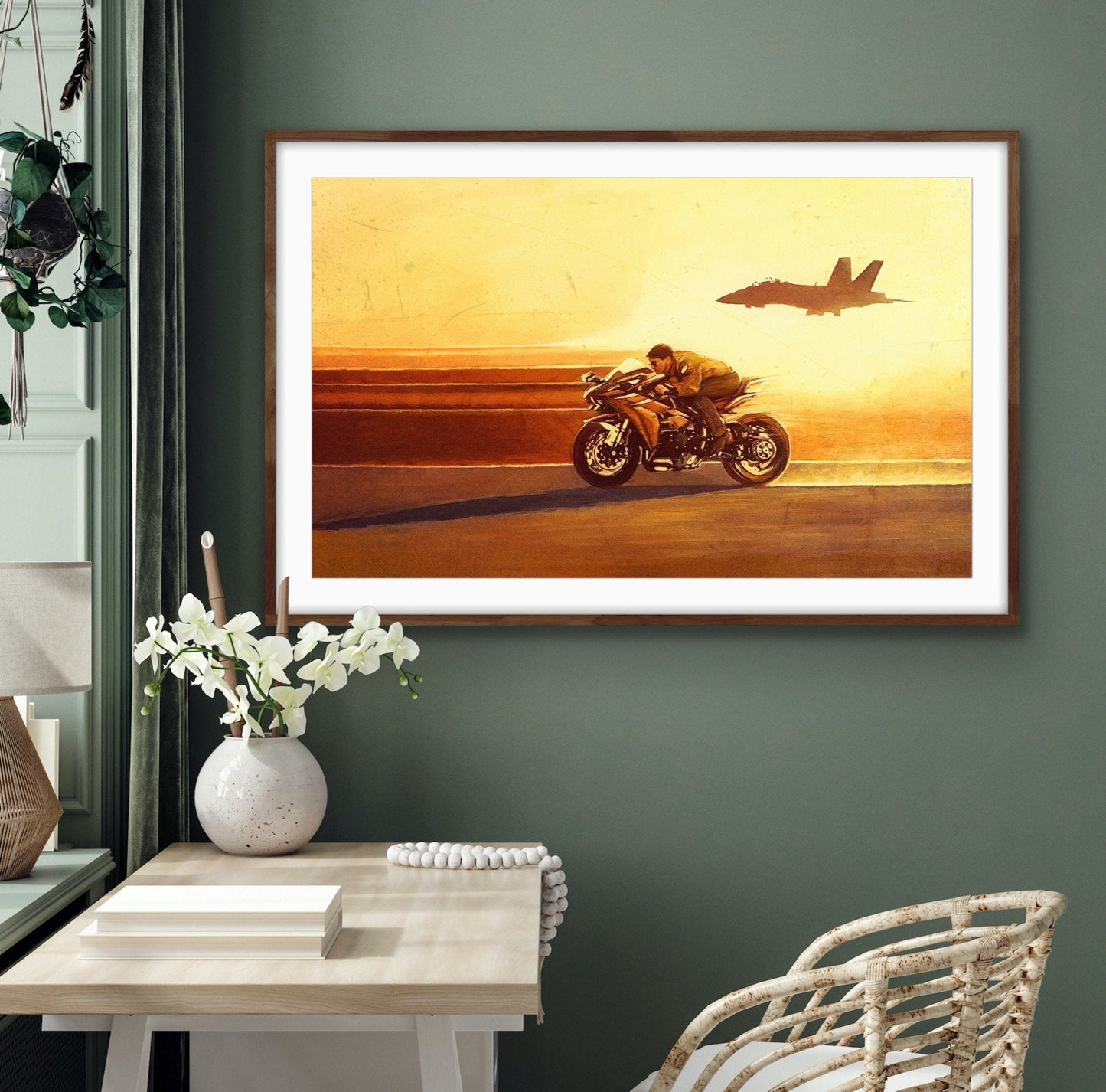 TOP GUN MAVERICK PAINTING - It's time to let go