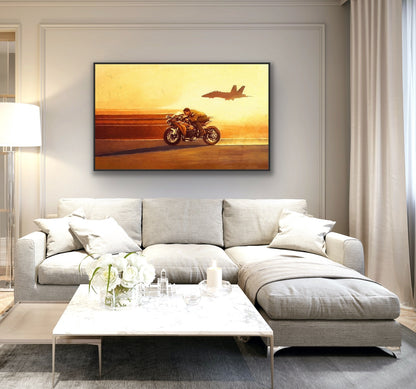 TOP GUN MAVERICK PAINTING - It's time to let go