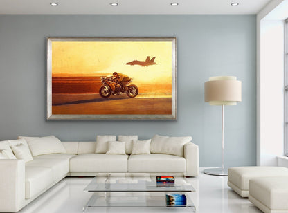 TOP GUN MAVERICK PAINTING - It's time to let go