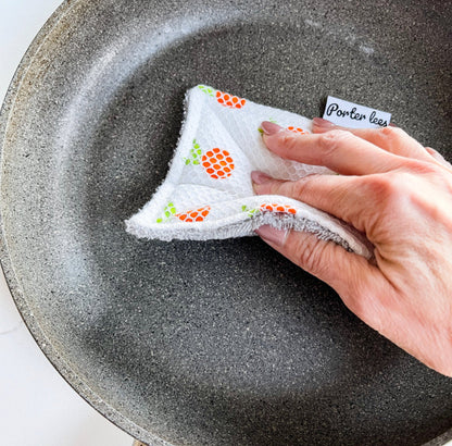 Washable Reusable Sponge--Surprise Print