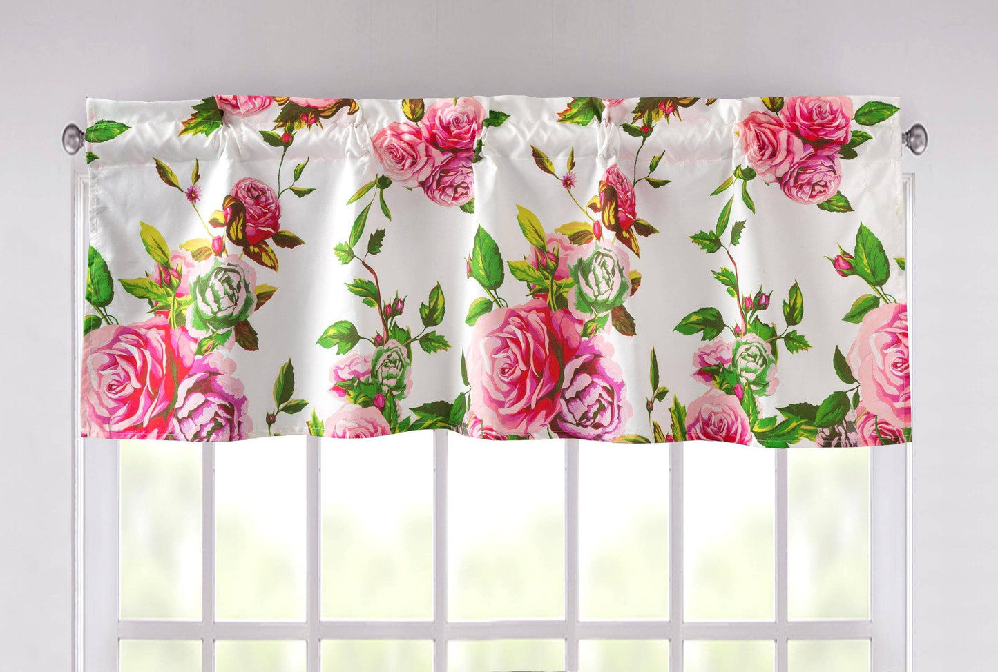 DaDa Bedding Romantic Roses Floral Bed in a Bag Set - Pink Cottage Bedding