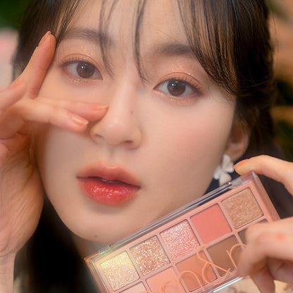 rom&nd Better Than Palette Eyeshadow Palette 01 Pampas Garden - 10 Color Eyeshadow Palette with Matte & Shimmer Finish