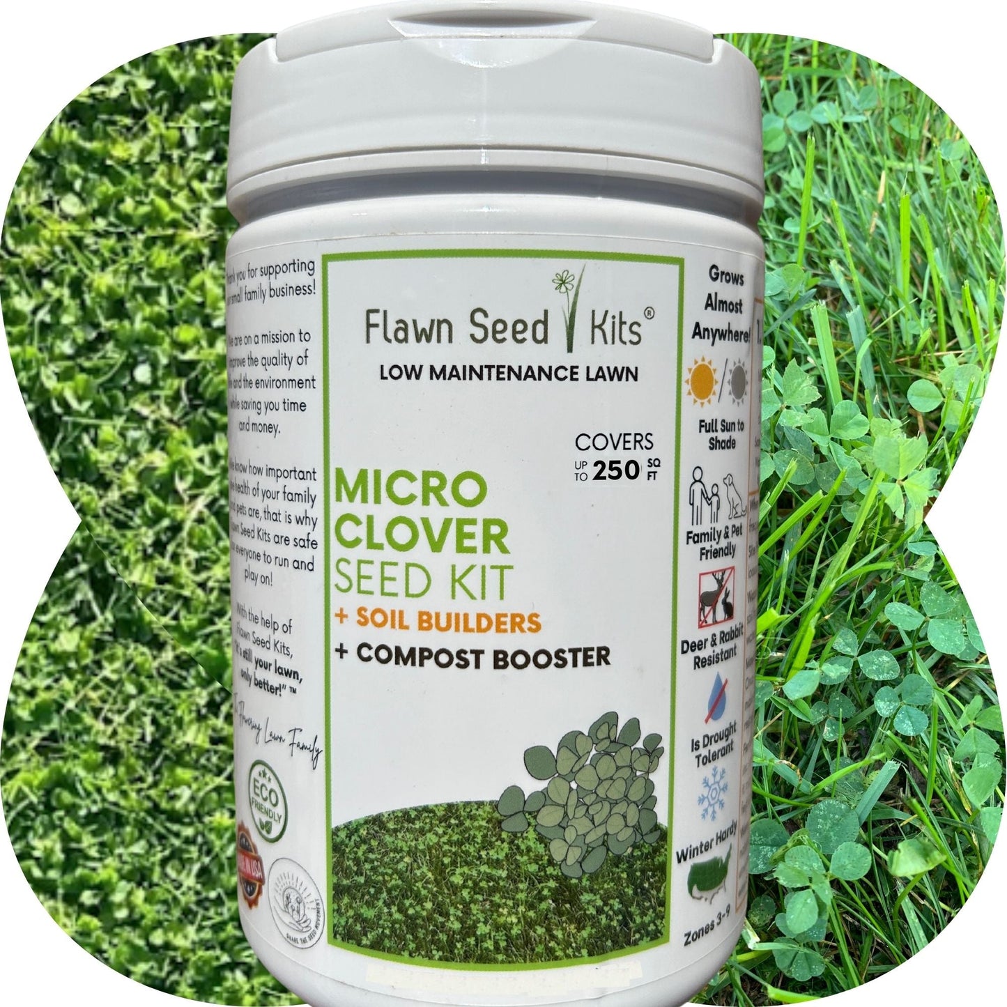 Micro Clover Easy Spread Shaker