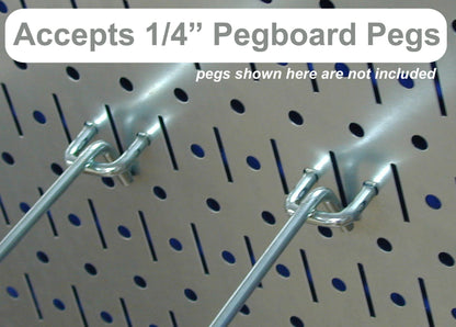 Metal Pegboard Pack - Two 32in x 16in Pegboard Tool Boards