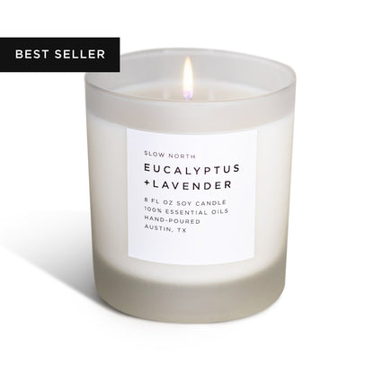 Eucalyptus + Lavender - Signature Soy Candle