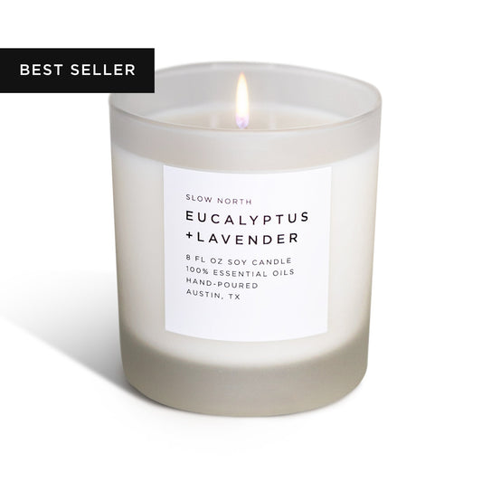Eucalyptus + Lavender - Signature Soy Candle