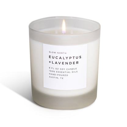 Eucalyptus + Lavender - Signature Soy Candle