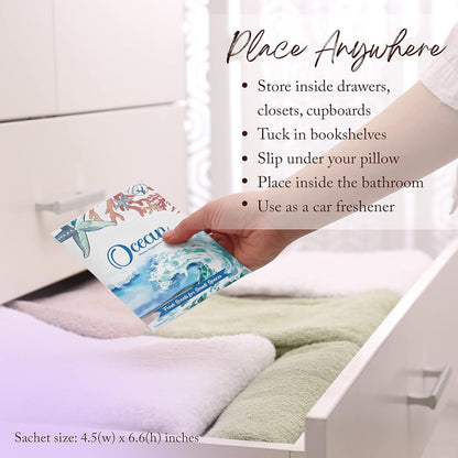 Ocean Breeze Scented Sachets