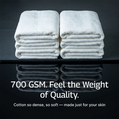 Luxury Organic Bath Towels (Four Pack)
