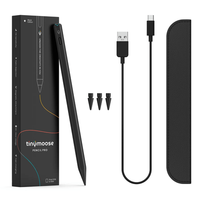 Pencil Pro - iPad Pen With USB-C Charging | Black Edition