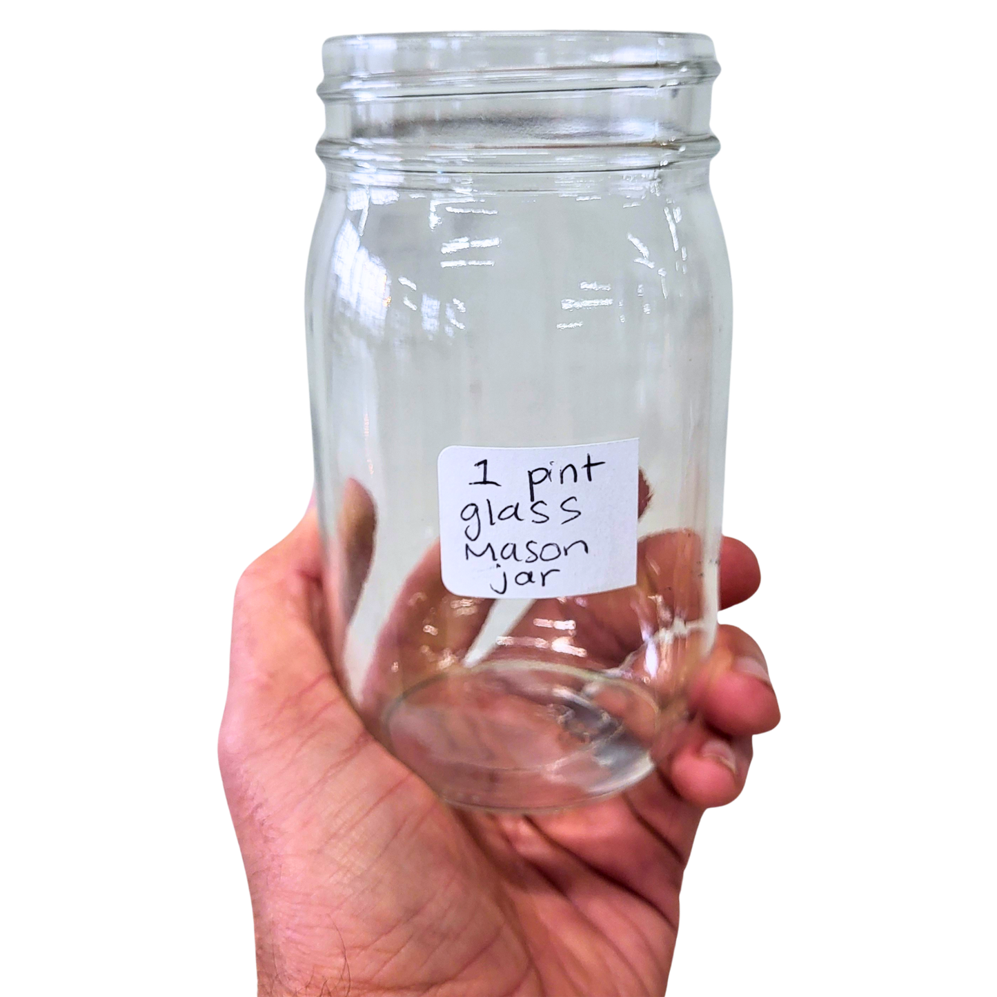 Pint Glass Mason Jar - 16 oz