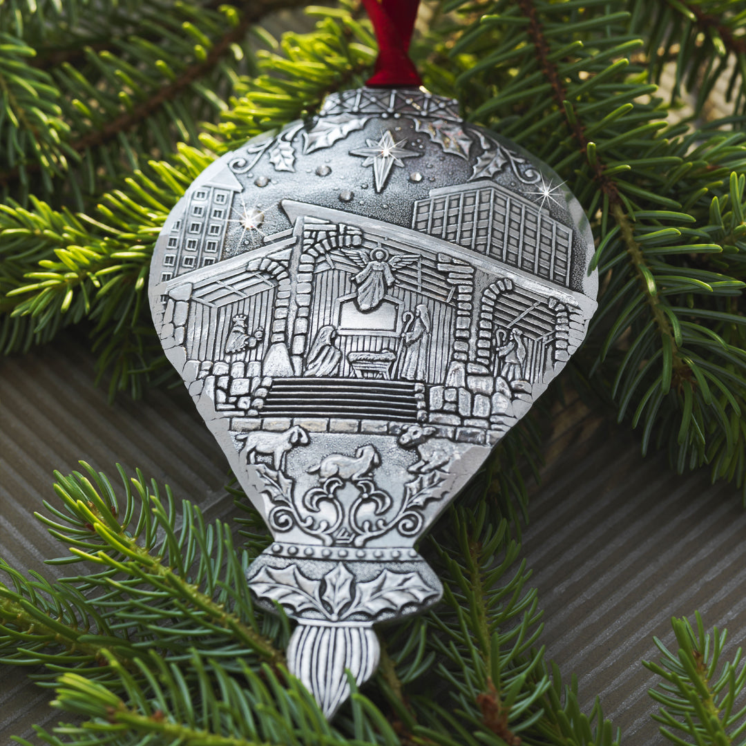Portraits of Christmas 3-Piece Ornament Set