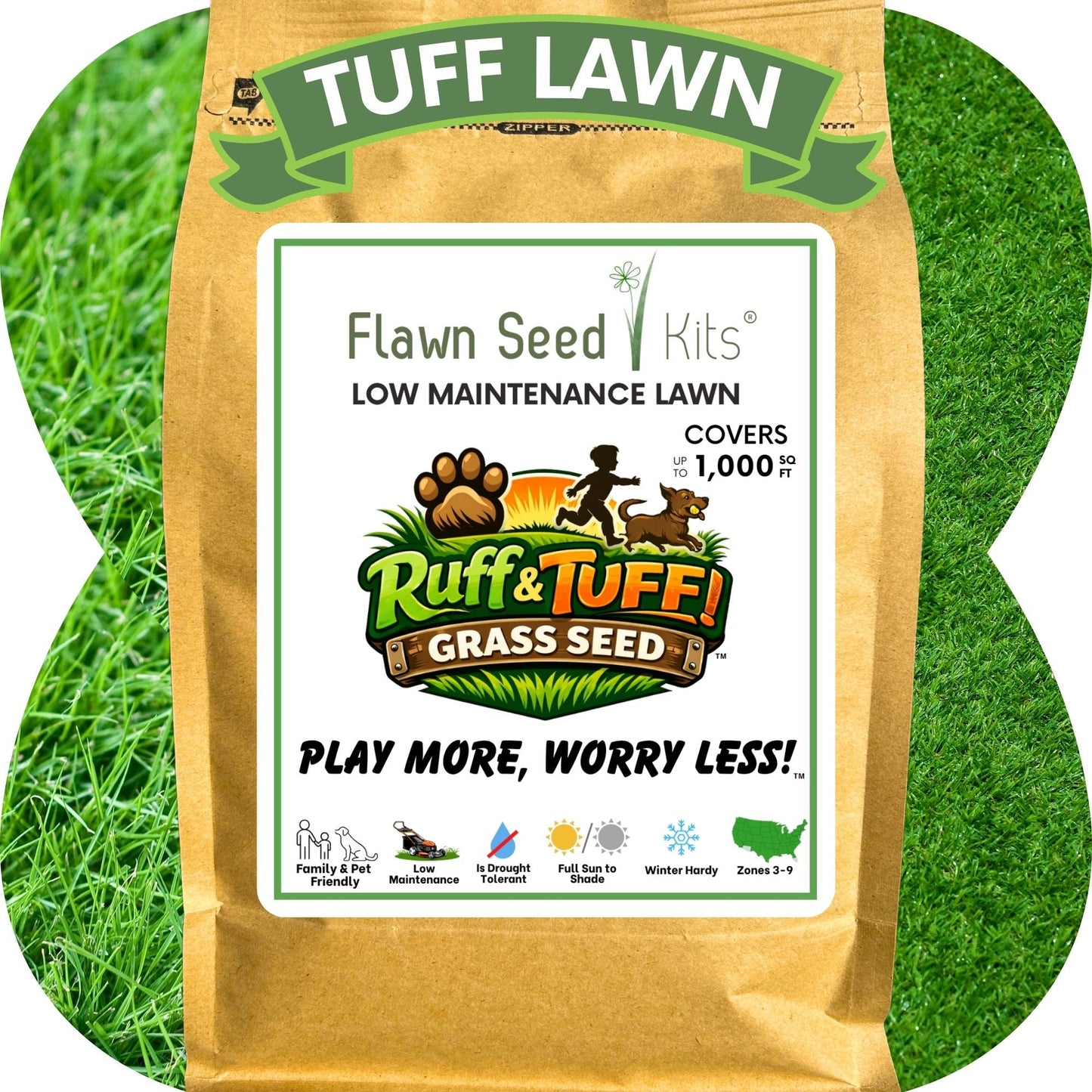RUFF and TUFF! Grass Seed
