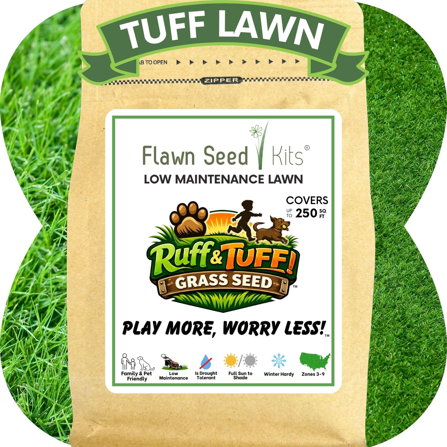 RUFF and TUFF! Grass Seed