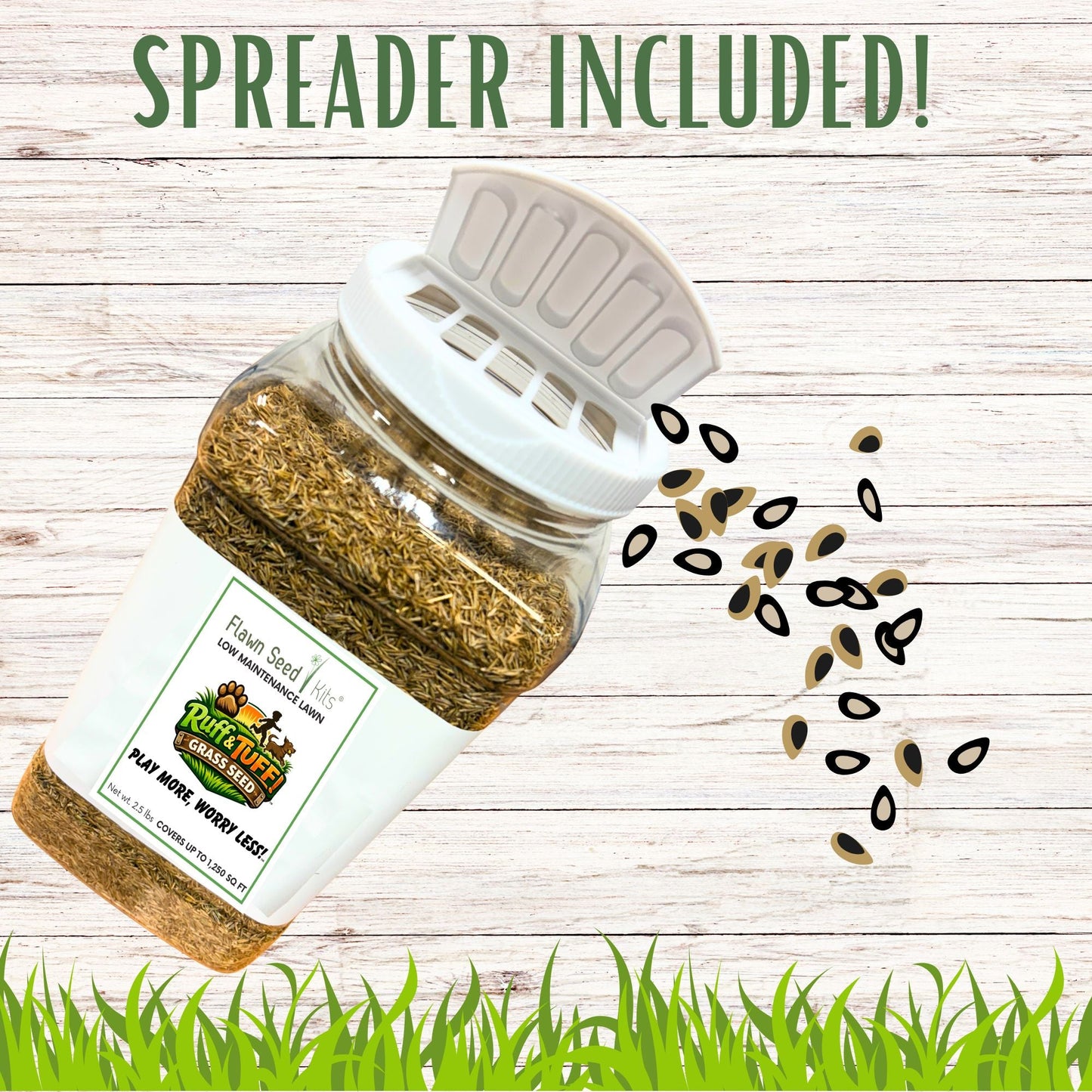 RUFF and TUFF! Grass Seed