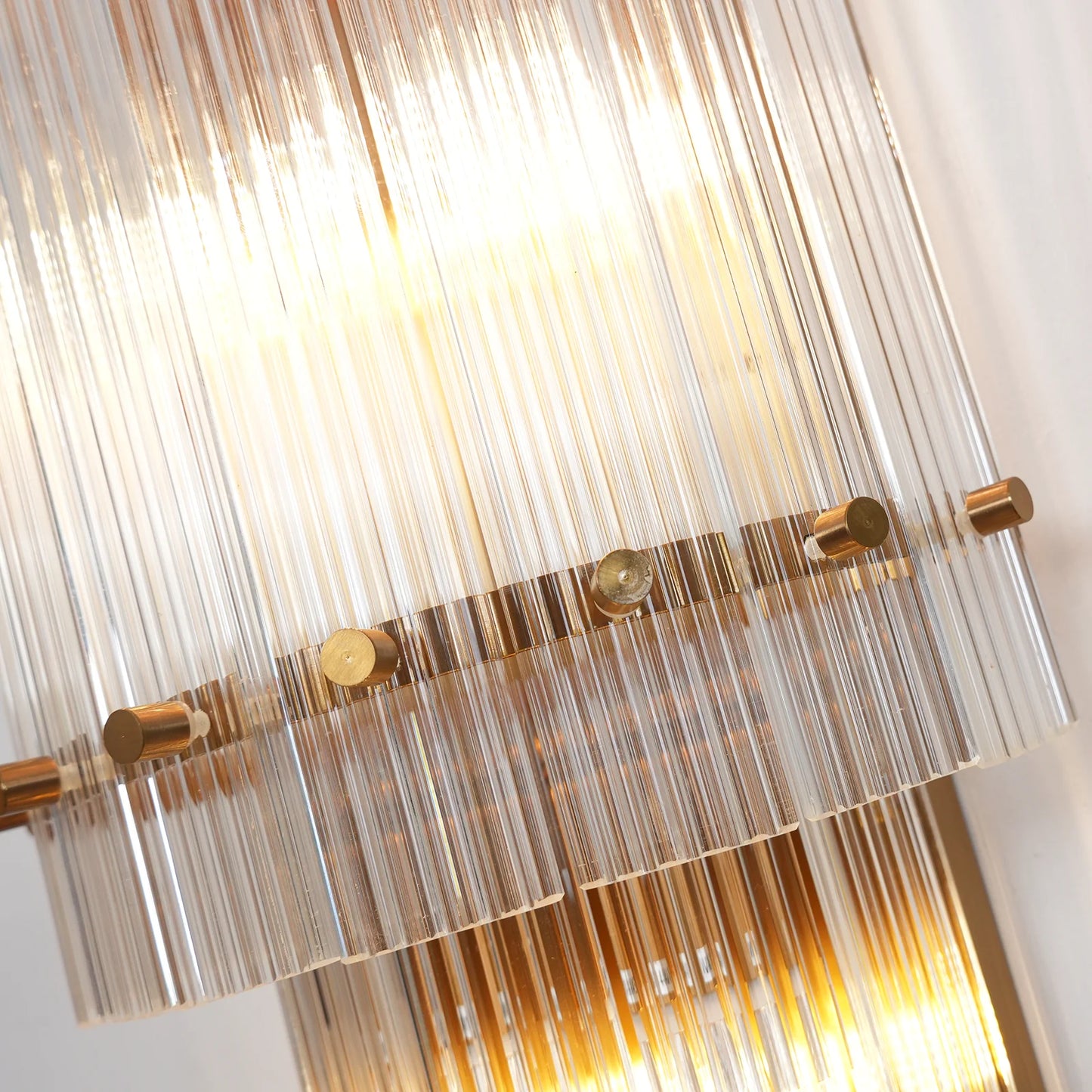 Rectangular San Marco Grand Round Wall Sconces
