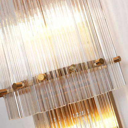 Rectangular San Marco Grand Round Wall Sconces