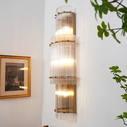 Rectangular San Marco Grand Round Wall Sconces