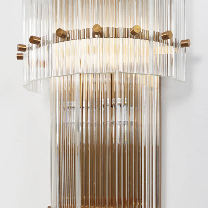 Rectangular San Marco Grand Round Wall Sconces