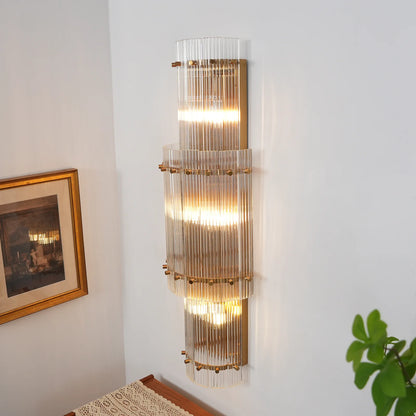 Rectangular San Marco Grand Round Wall Sconces