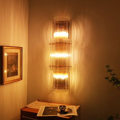 Rectangular San Marco Grand Round Wall Sconces