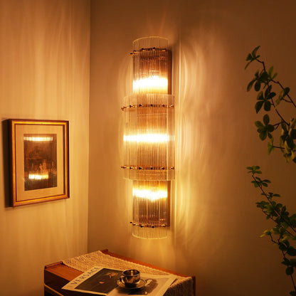 Rectangular San Marco Grand Round Wall Sconces
