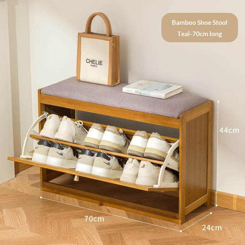 Entryway Shoe Bench Storage Seat Long Upholstered Modern Shoe Cabinet Bench Home Hallway Luxury Storage Cabinet Shoes Racks
