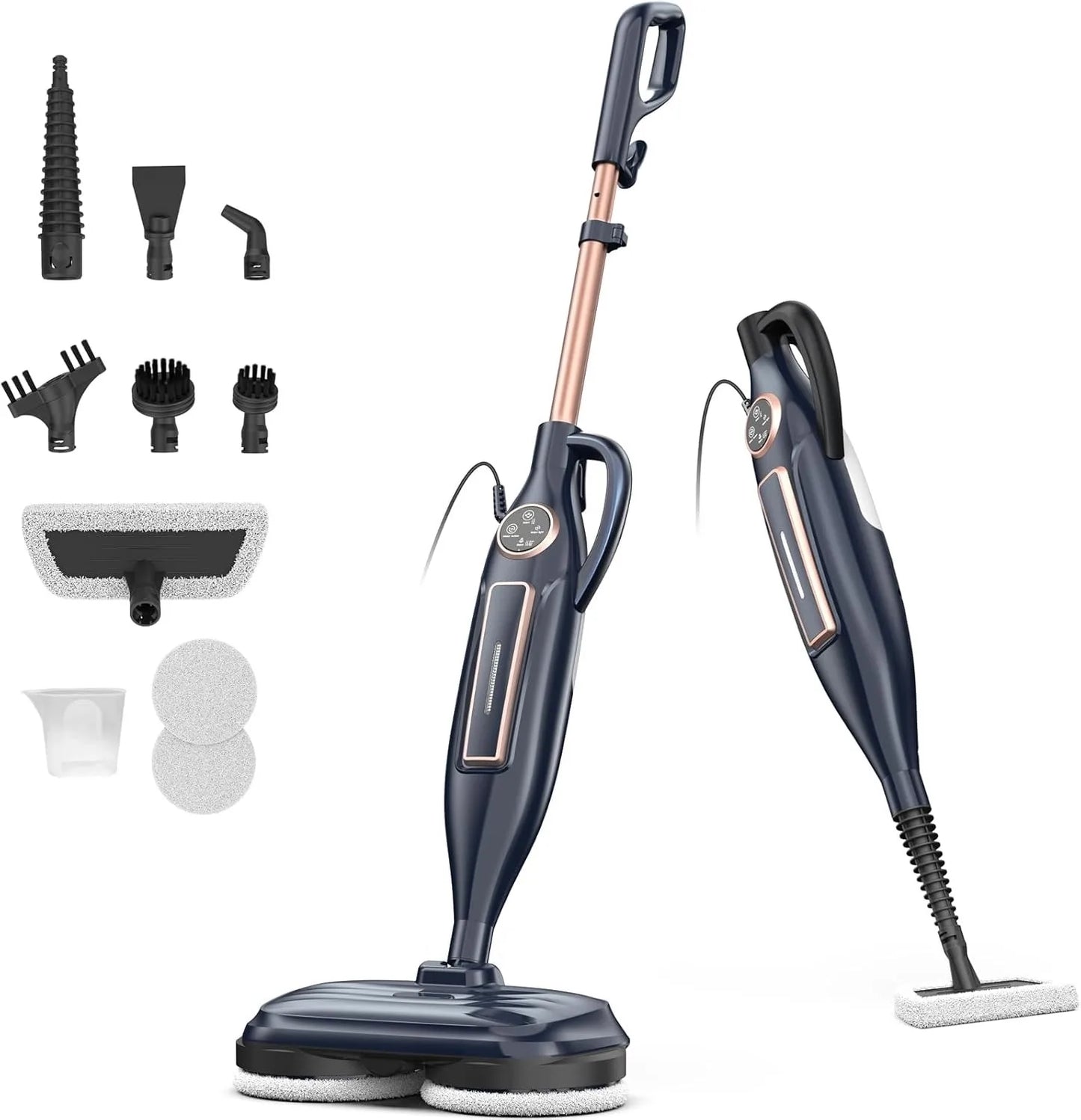 INSE VM6 Scrubbing Steam Mop Ten In 1 Rotating Pad