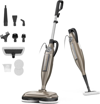 INSE VM6 Scrubbing Steam Mop Ten In 1 Rotating Pad
