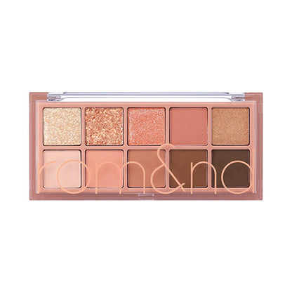 rom&nd Better Than Palette Eyeshadow Palette 01 Pampas Garden - 10 Color Eyeshadow Palette with Matte & Shimmer Finish