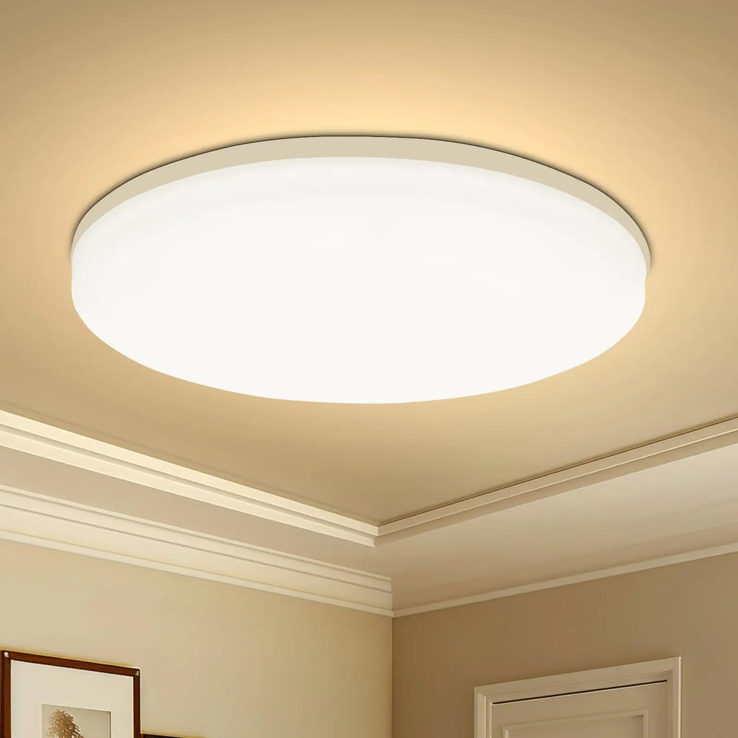 IRALAN Household LED Modern Style  Ultra Thin  Ceiling Light Bedroom Livingroom Study Light  AC 90-260V Dining Room Lighting