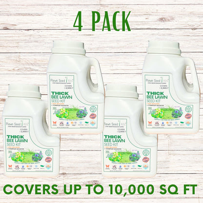 Thick Bee Lawn Seed Kit
