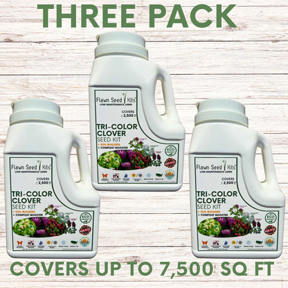 Tri-Color Clover Seed Easy Spread Shaker